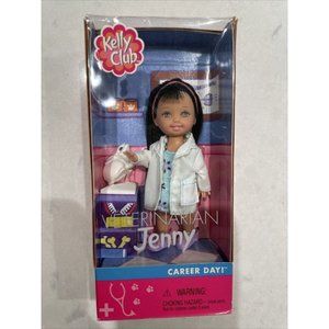 Barbie Kelly Club Veterinarian Jenny Barbie Doll Mattel 2001 Career Day!